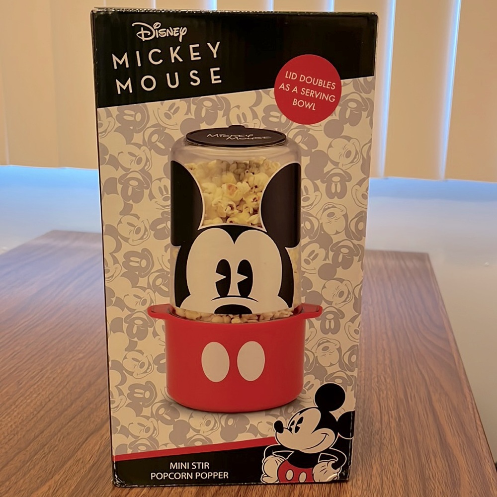 Disney Mickey Mouse popcorn maker